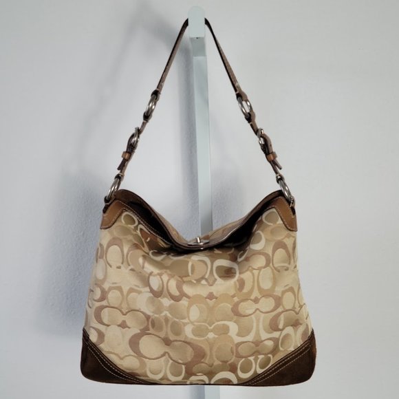 COACH chelsea hobo bag D06J-10143 brown - Picture 2 of 10